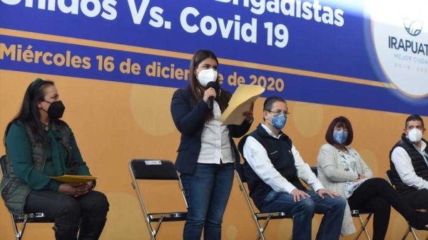 Reconocen a empleados que conforman las brigadas ‘Unidos Contra el Covid19’