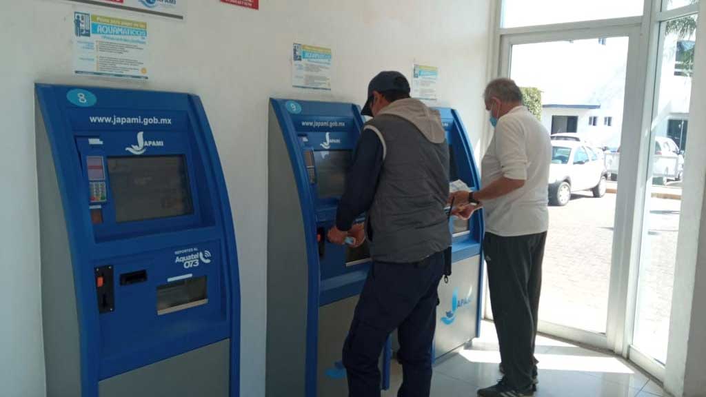 Durante las vacaciones el servicio de agua se podrá pagar en los Aquamáticos y módulo de la Japami