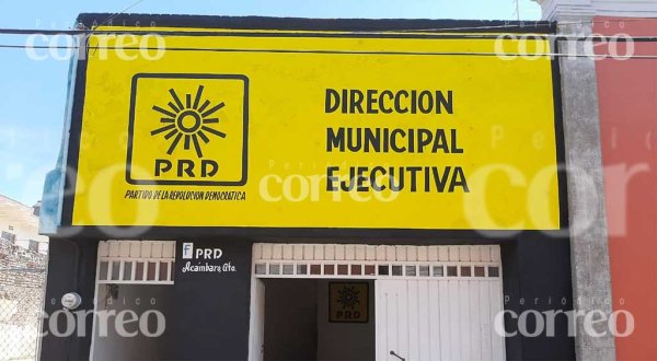 A mano armada, hombre asalta oficinas del PRD en Acámbaro