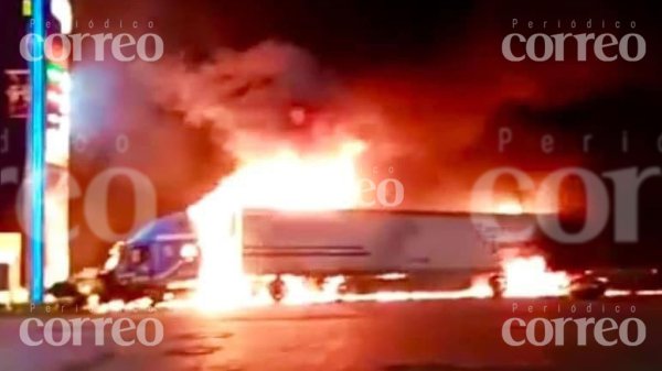 Choque contra un tráiler provoca incendio en San Felipe