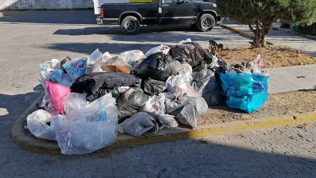 Denuncian falta de recolección de basura desde hace semanas