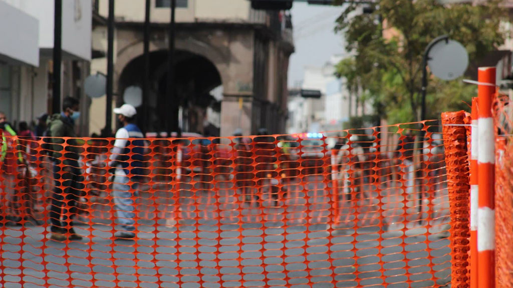 Cierres por obras en el centro provocan múltiples inconvenientes