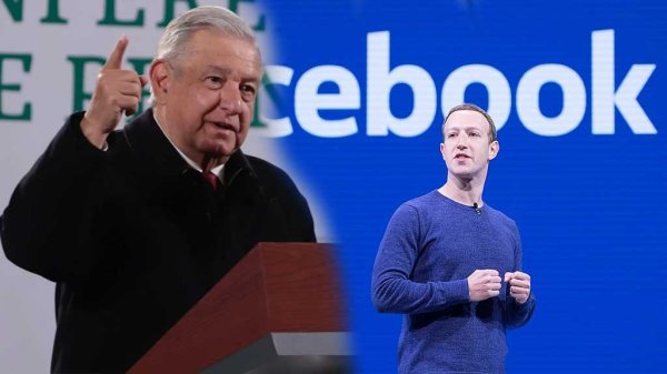 AMLO califica a Mark Zuckerberg de “arrogante y prepotente” tras bloquear a Trump