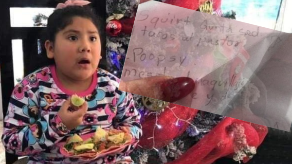 Taquitos de pastor en vez de juguetes; esto es lo que pidió a los Reyes una niña de Veracruz