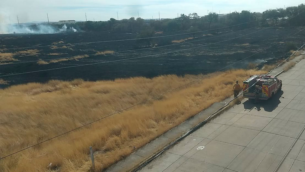 Bomberos de Silao piden evitar quemas de pastizales