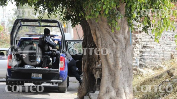 Hallan cadáver en descomposición en baldío de Celaya