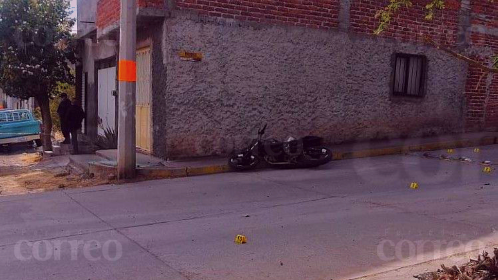 Asesinan a motociclista de un balazo en la cabeza