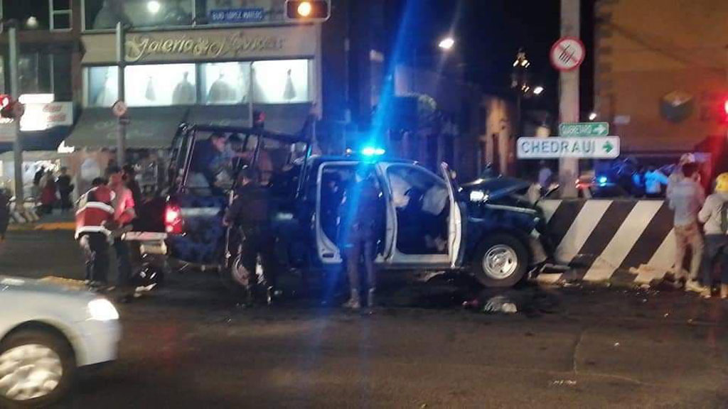 Policía Municipal se posiciona al frente en accidentes de vehículos oficiales