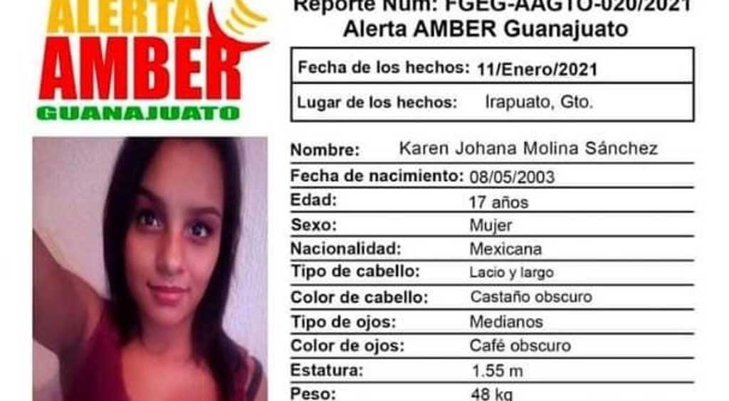 Piden apoyo para localizar a Karen