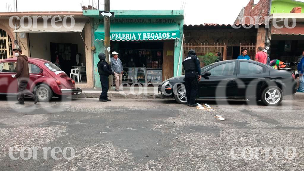 Sujetos armados abren fuego en plena calle de Pénjamo