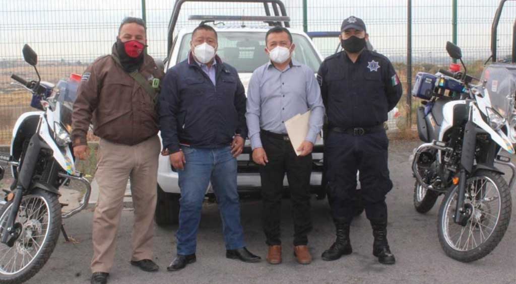 Entregan equipo para fortalecer la vigilancia en el municipio