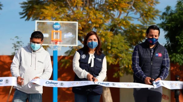 Rehabilitan espacio público en la colonia Fovissste