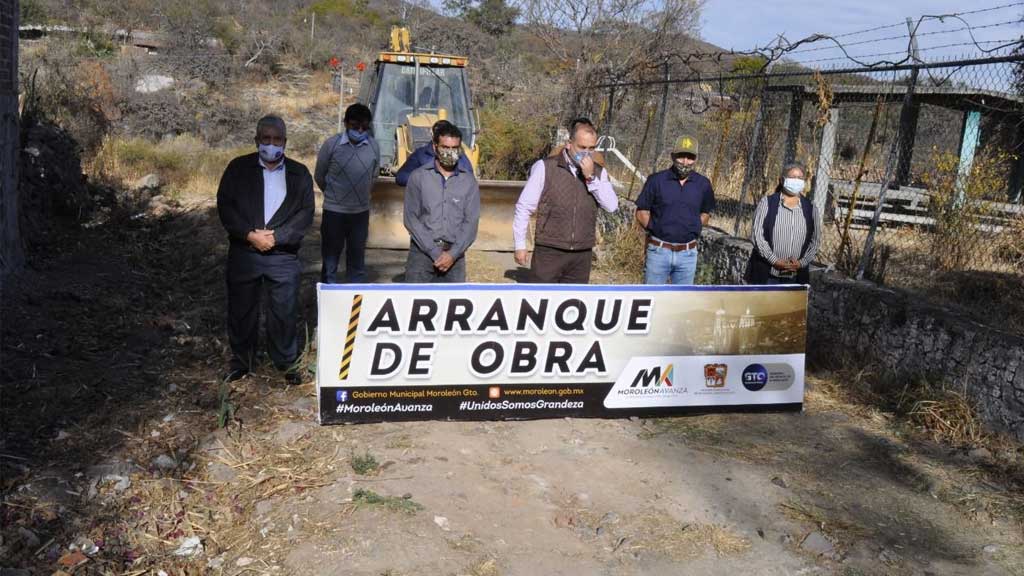 Libera Gobierno del Estado más de 30 mdp para concretar obras en Moroleón