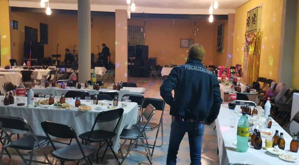 Ya han suspendido MÁS DE 50 EVENTOS CLANDESTINOS en la capital