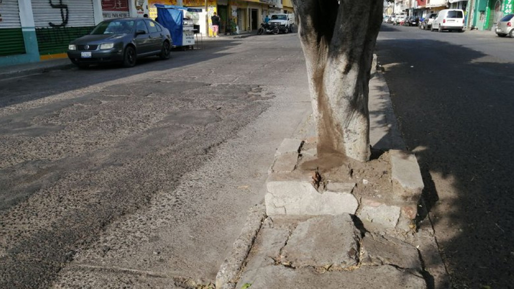 Comerciantes piden que rehabiliten la Avenida del Trabajo