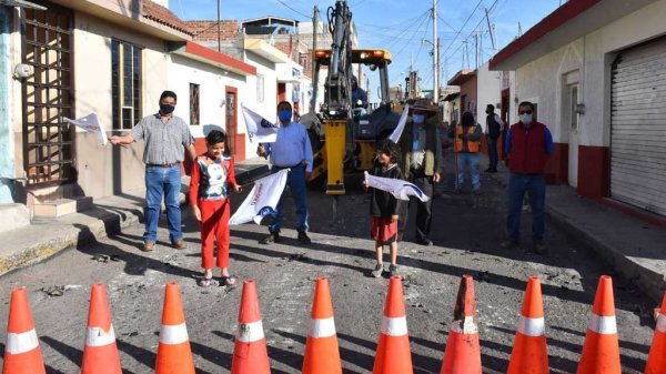 Arrancan trabajos de rehabilitación en las calles de Abasolo