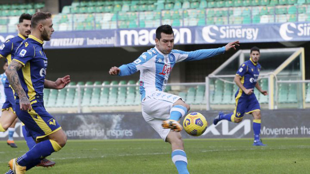 Chucky Lozano entrega gol histórico para el Napoli