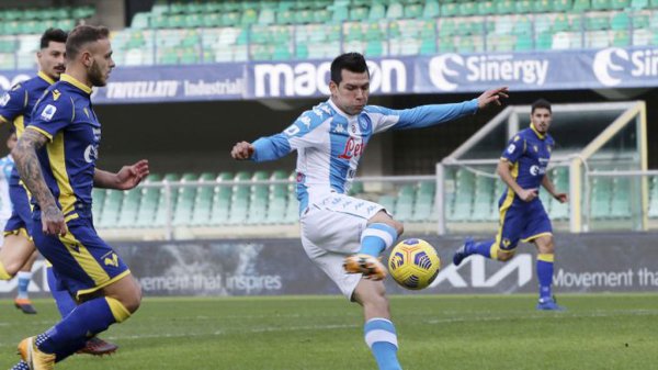 Chucky Lozano entrega gol histórico para el Napoli