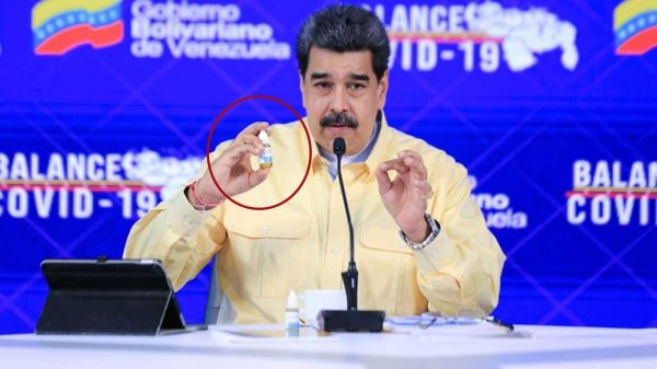 Anuncia Maduro que repartirán “gotas milagrosas” para el tratar la COVID 19