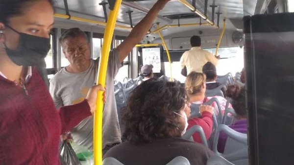 Ocupación el transporte público en Celaya se mantiene por debajo del 50%