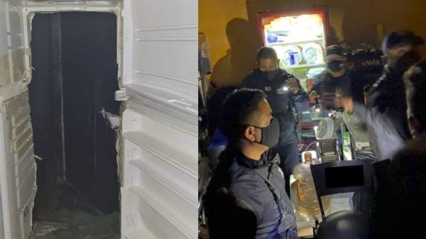 Clausuran bar que estaba dentro de REFRIGERADOR