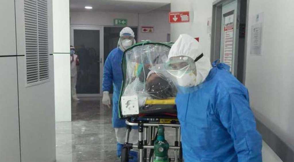 Hay 21 hospitales a tope por coronavirus