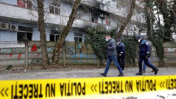 Cinco fallecidos en un incendio en un hospital rumano de pacientes de covid