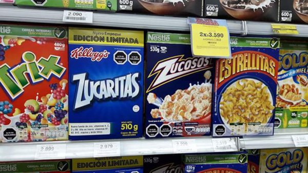 ‘Desaparecen’ a los personajes de cajas de cereal y frituras