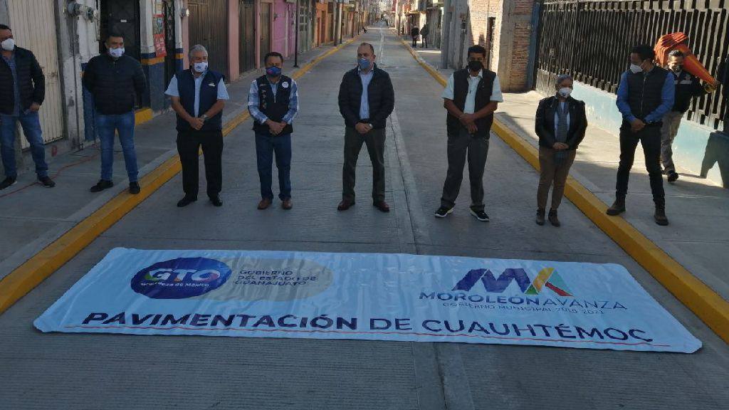 Inicia segunda etapa de pavimentación en Los Álamos