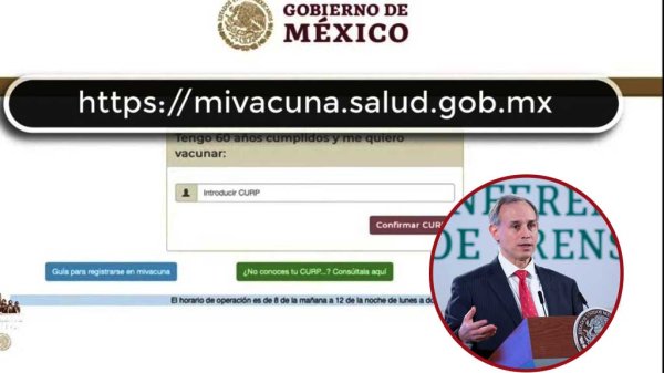 Aclara Gatell que el orden del registro no está asociado con el orden en que recibirán la vacuna