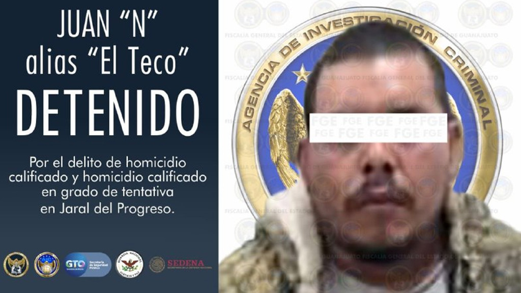 Cae otro líder del grupo delictivo de Santa Rosa de Lima