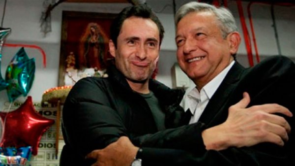 Demian Bichir reitera apoyo a López Obrador