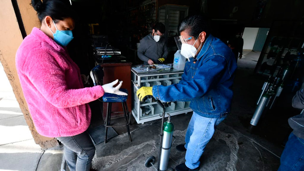 Continúan apoyando con ‘Irapuato Respira’ a quienes requieren oxígeno