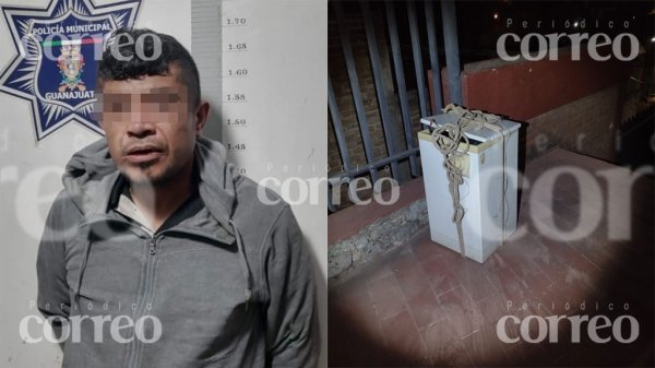 Detienen a ladrón justo en el robo a una casa de San Javier