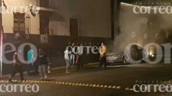 El incendio de un vehículo en Marfil dejó solo pérdidas materiales