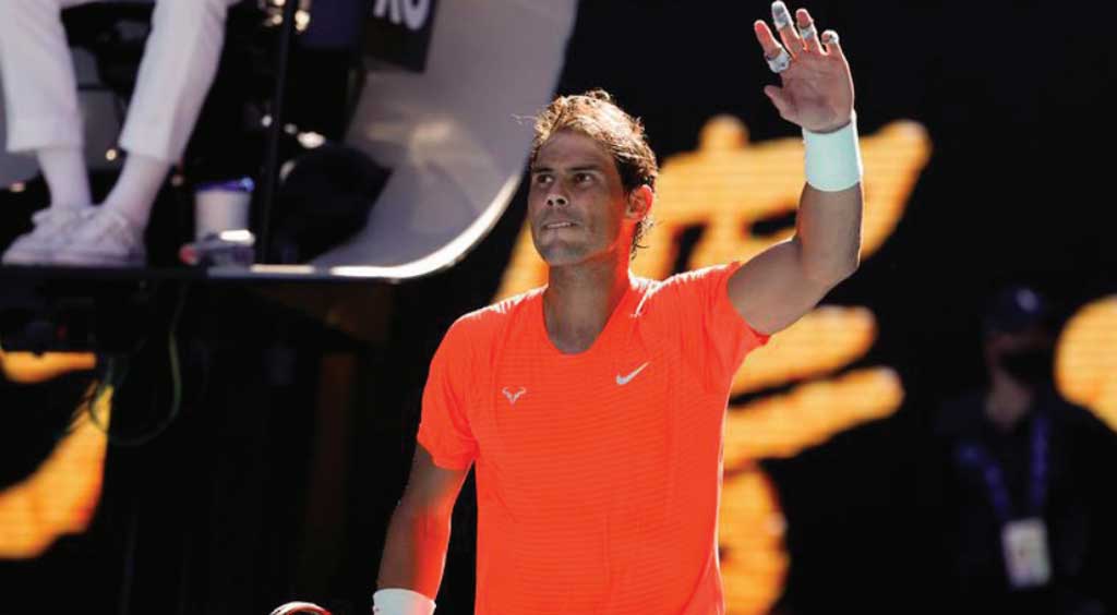 Nadal avanza a la tercera ronda del Abierto de Australia