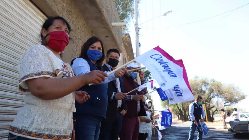 Entrega Elvira Paniagua obras en Luis Donaldo Colosio y San Luis Rey