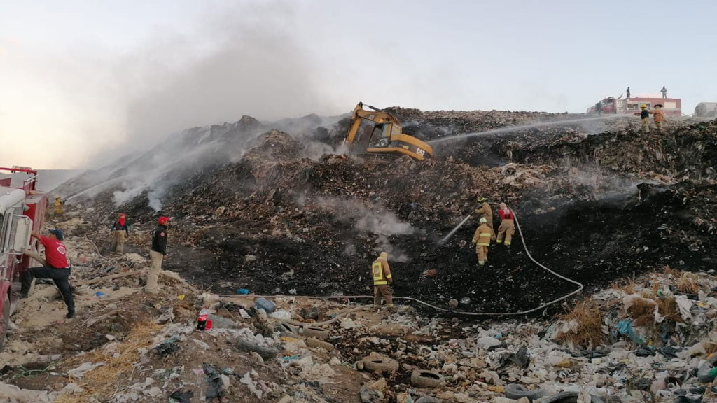 Relleno sanitario de SMA interpone denuncia por incendios provocados