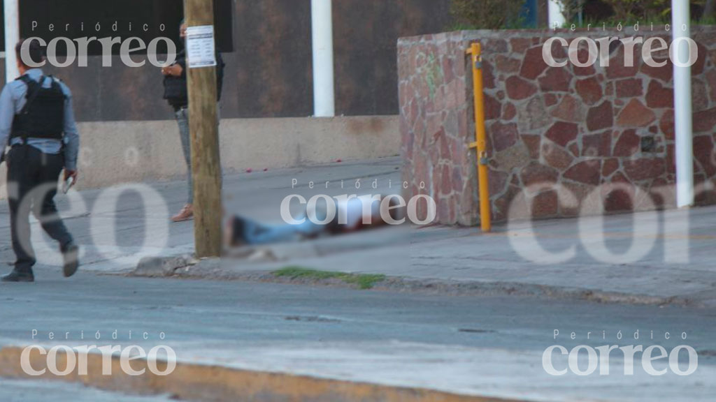 MATAN a un hombre frente a Ministerio Público en pleno centro de Pénjamo