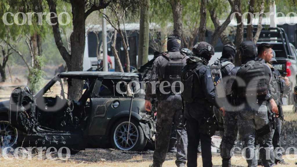 Persecución entre hombres armados y policías dejó como saldo a 3 elementos lesionado