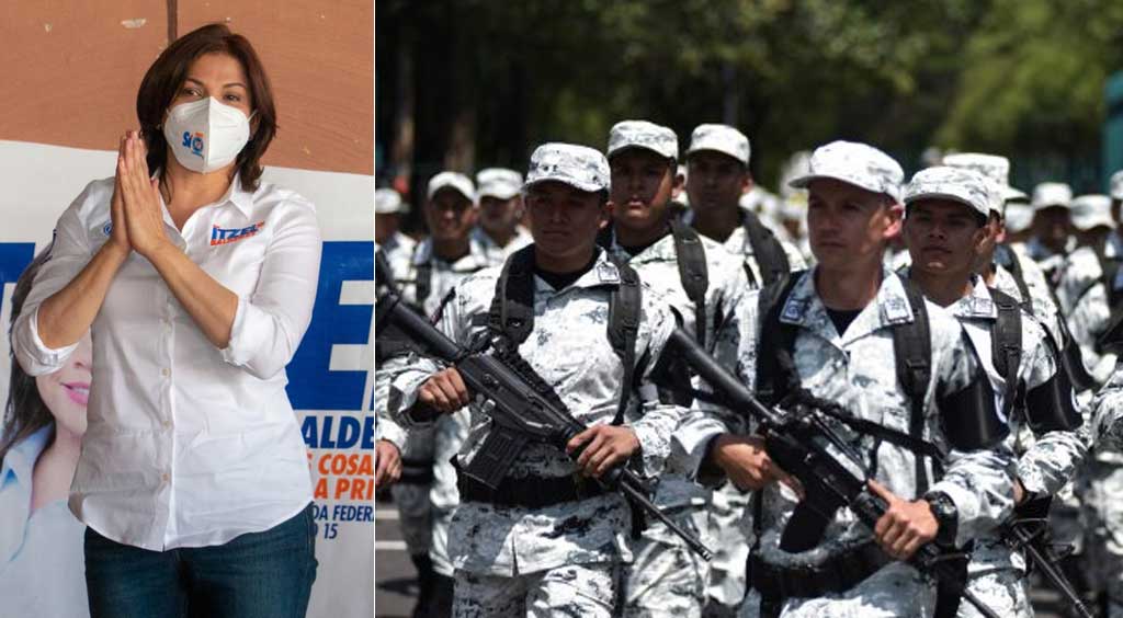 Guardia Nacional otorga protección a Itzel Balderas, candidata a diputada por el PAN