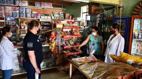 ‘Escuadrón antiCovid’ inspecciona negocios y espacios públicos al sur de la capital