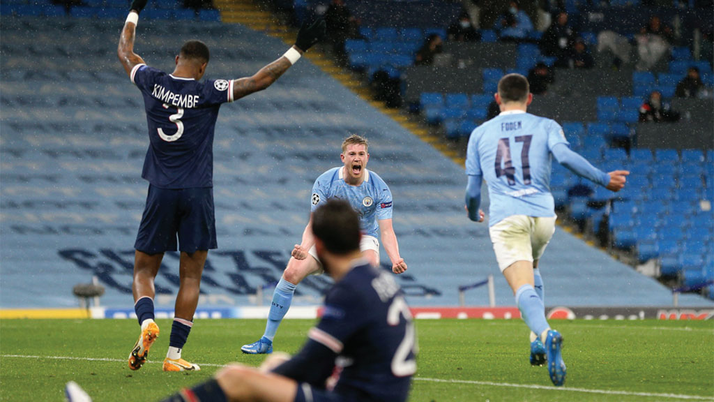 Mánchester City elimina al PSG en la Champions League