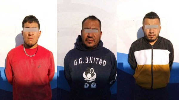 Detiene a tres hombres por robar una casa en la colonia El Milagro en Irapuato