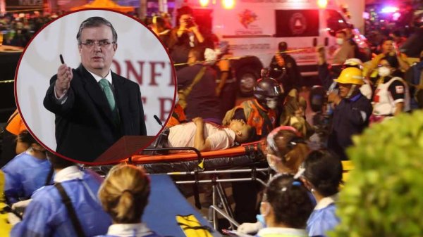 “El que nada debe, nada teme”, Ebrard tras fatal accidente de la Línea 12 del Metro