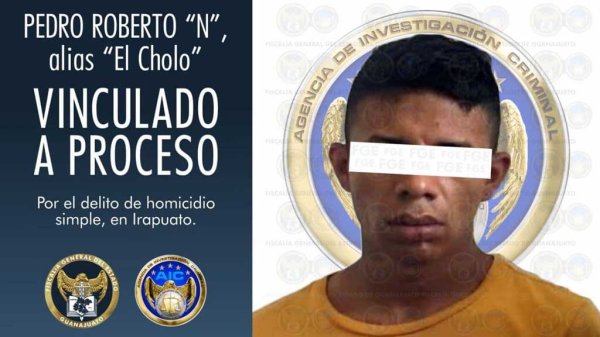 Vinculan a proceso a ‘El Cholo’ por asesinar a un joven de 24 años en Irapuato