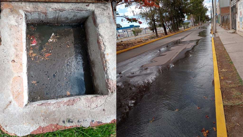 Por más de 15 años en Salamanca colonos sufren inundaciones de aguas negras