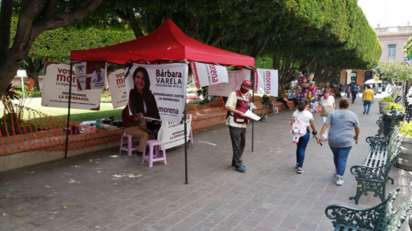 Candidatos en Celaya ya apartaron su lugar para el cierre de campañas