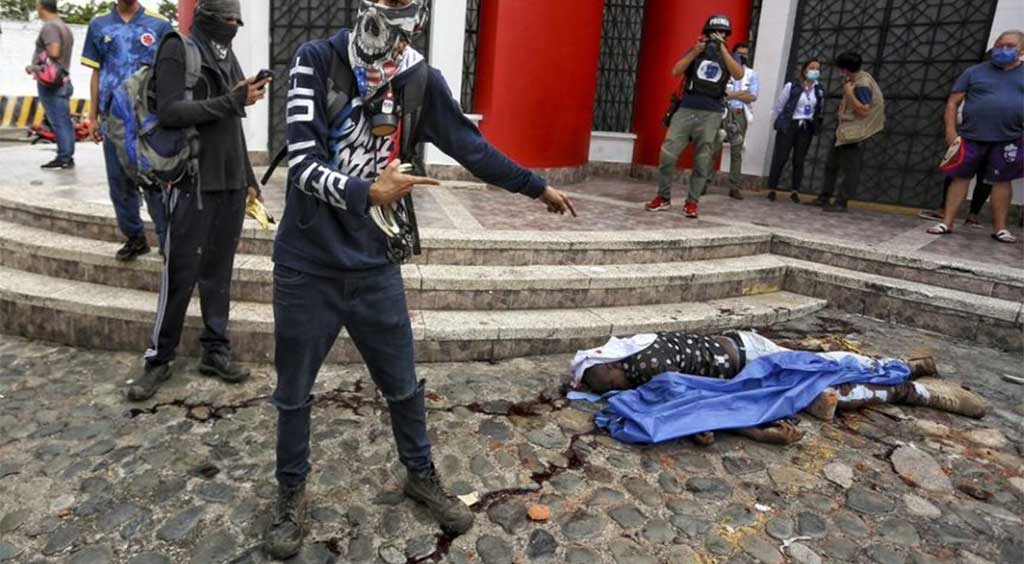 Tras jornada violenta, ponen bajo control militar la ciudad de Cali en Colombia