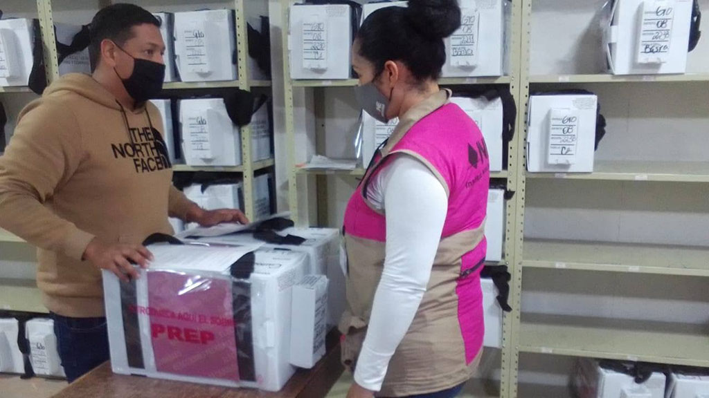 Distribuyen los paquetes electorales a las más de 7 mil casillas en Guanajuato